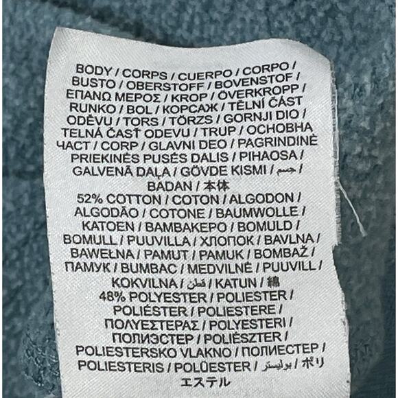 Hurley Men’s Medium Front Zip Colorblock Hooded Jacket Hoodie Split Pocket - Picture 14 of 16